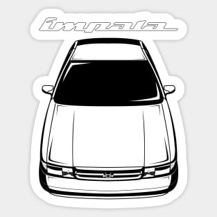 Chevrolet Impala Retro Stickers for Sale TeePublic